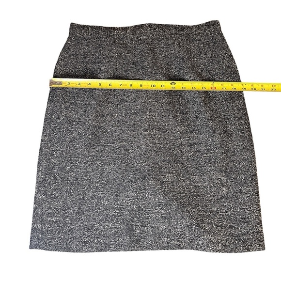 Talbots Grey Wool Tweed Career Office Pencil Skirt Size 12 - Picture 3 of 6